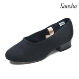 Sapatos de caracter low heel Polka Rondo Sansha